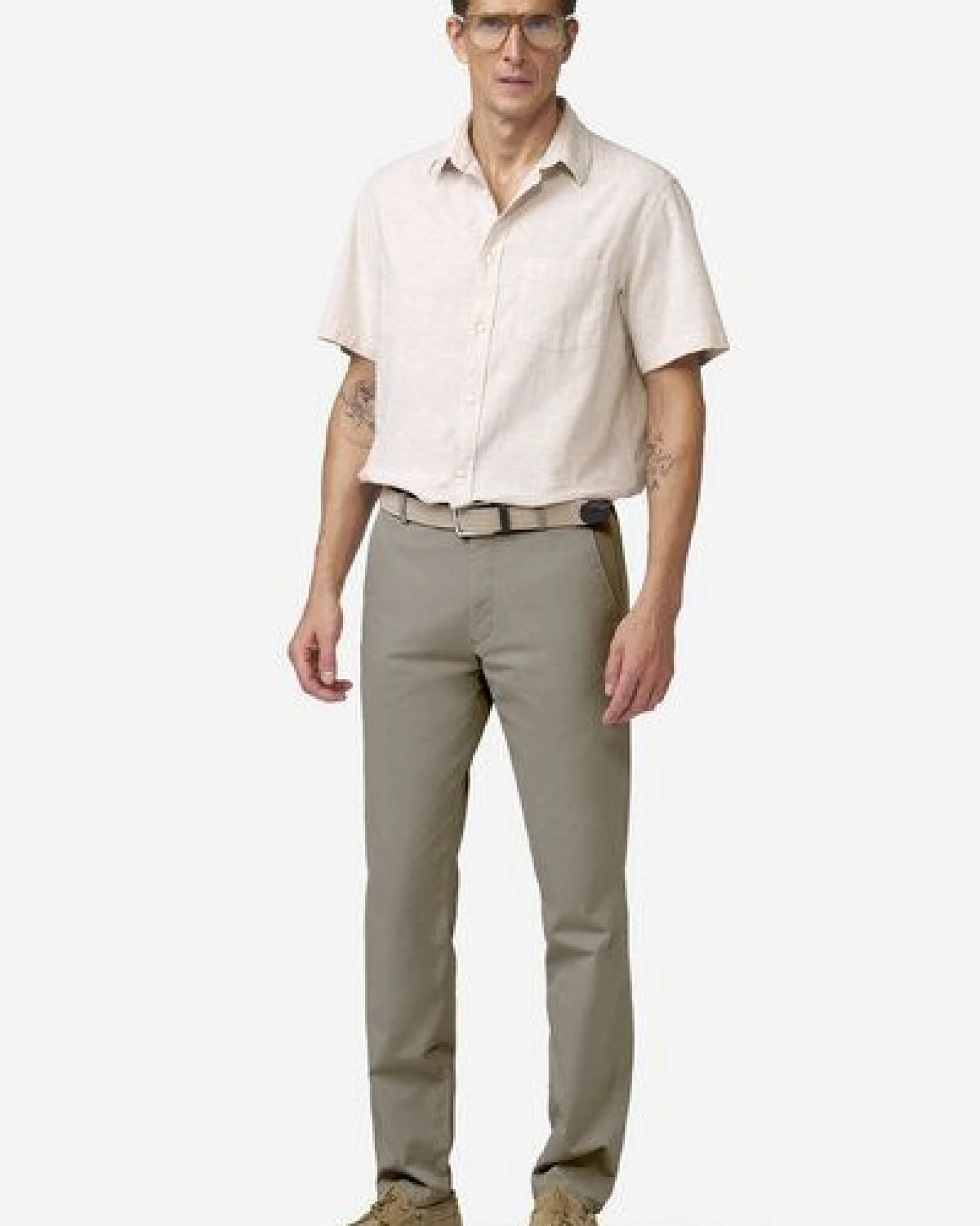 MEYER Chino im Mikro Print – Ansicht 2