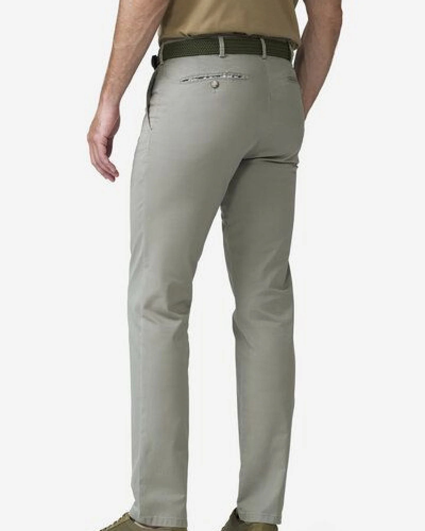 MEYER Chino im Mikro Print – Ansicht 3