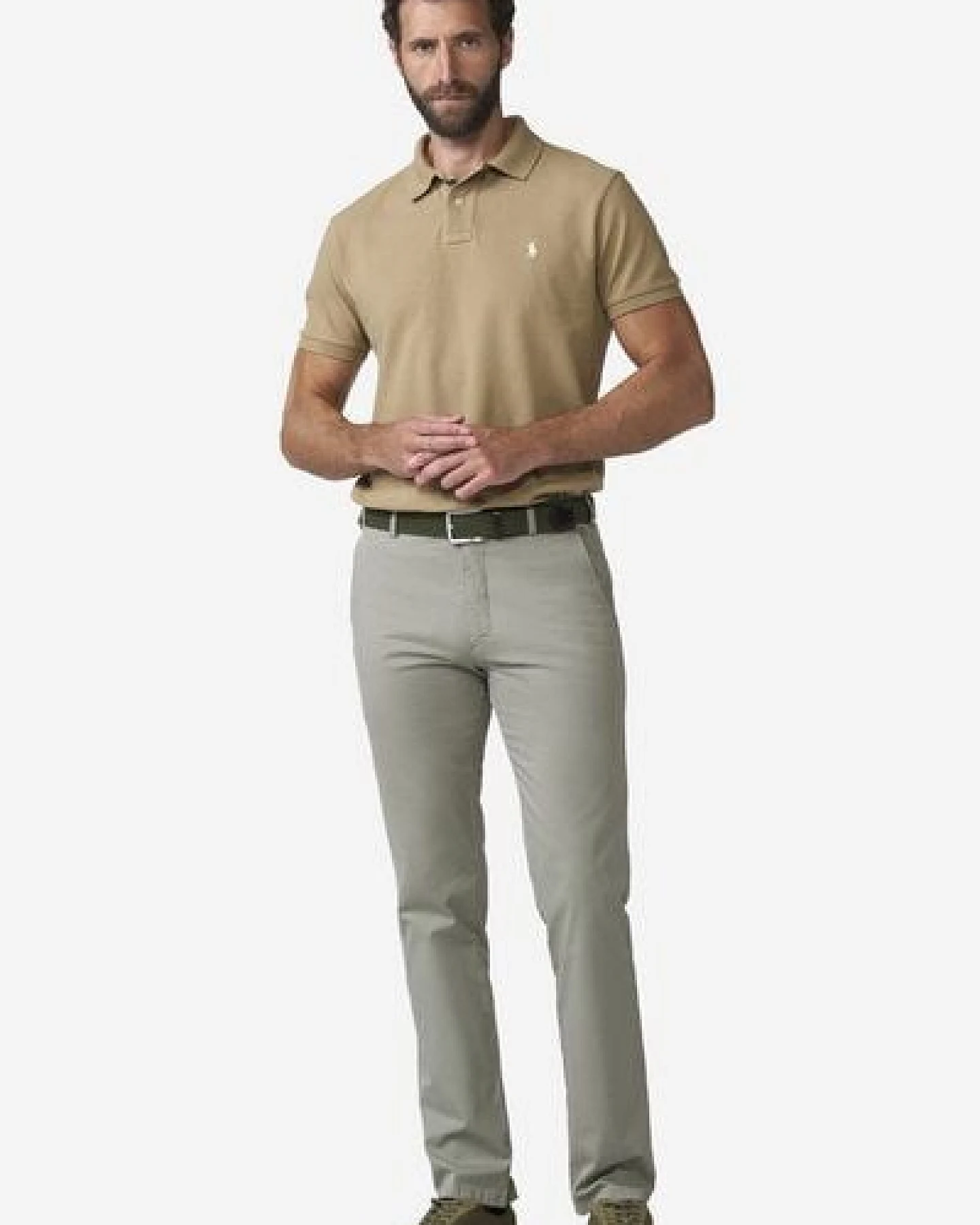 MEYER Chino im Mikro Print – Ansicht 2