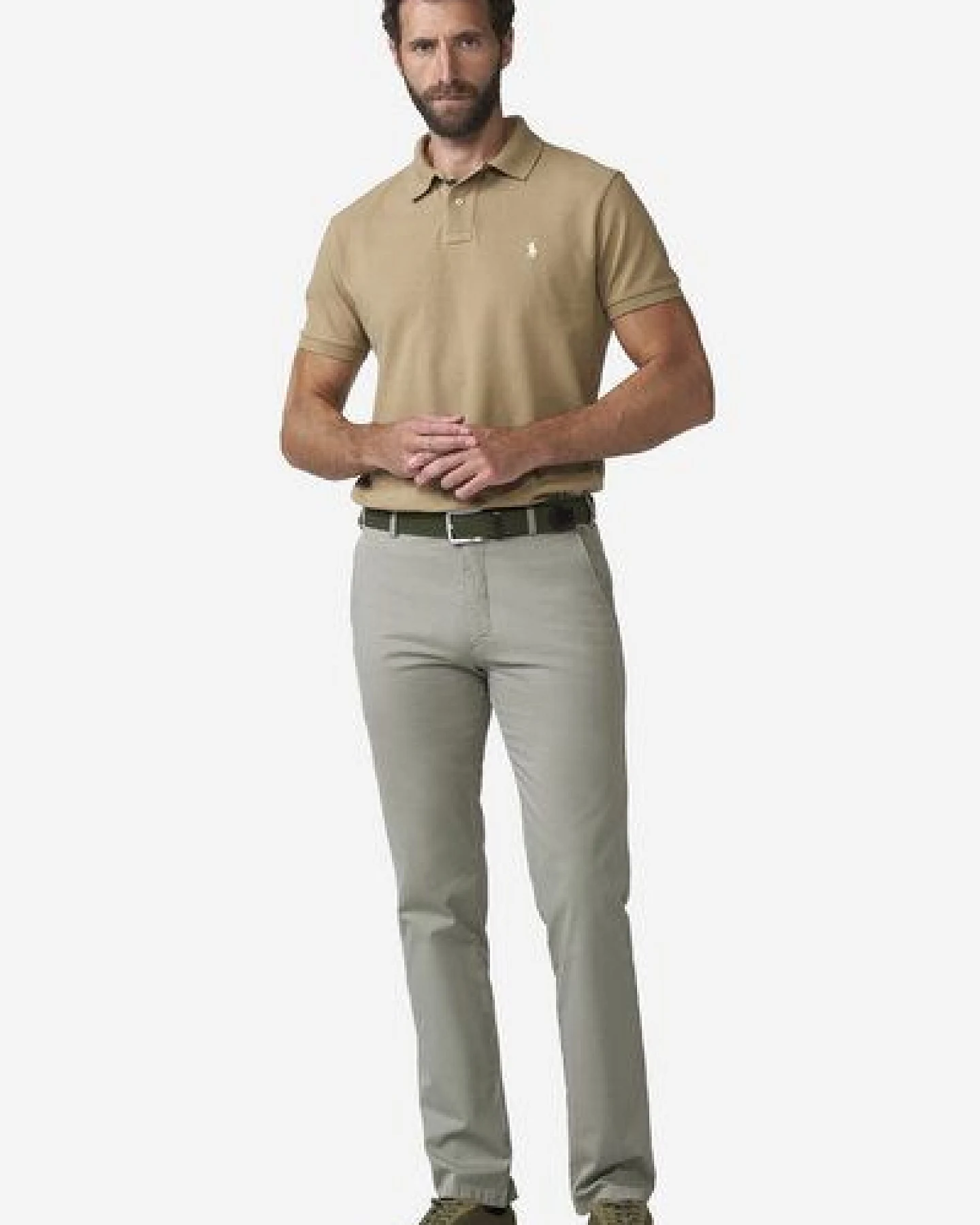 MEYER Chino im Mikro Print – Ansicht 2