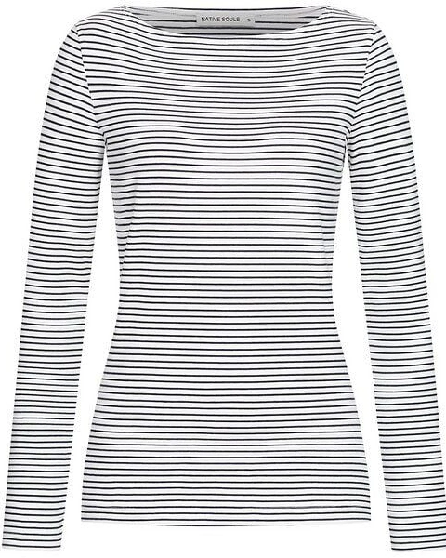 NATIVE SOULS Longsleeve Stripes für Damen aus Bio-Baumwolle – Ansicht 2