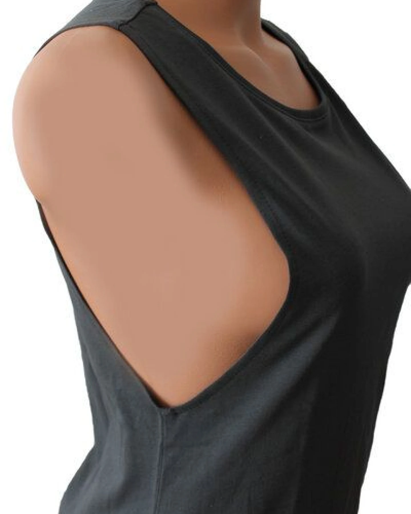 108 Degrees Damen Tank Top grau – Ansicht 2