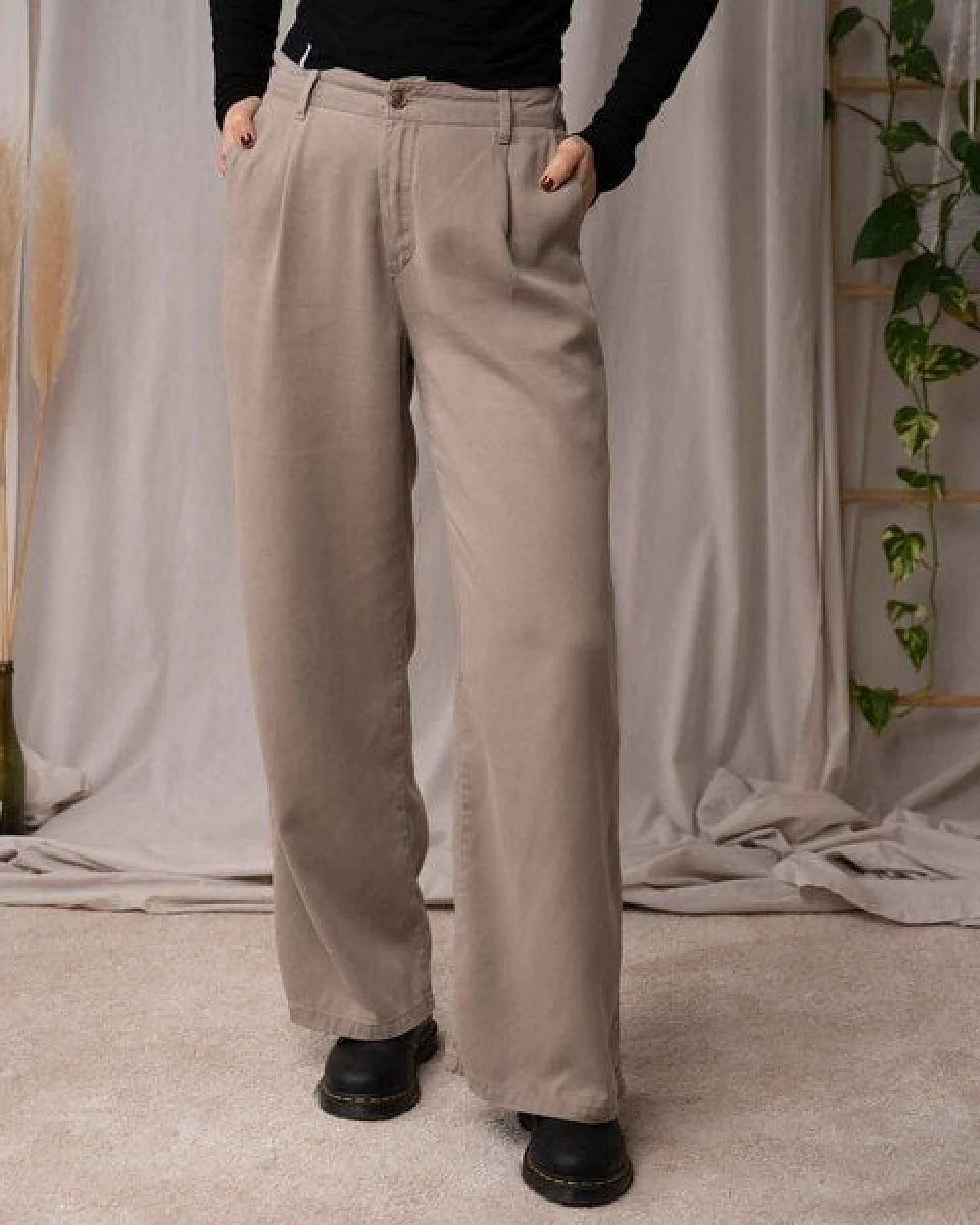 Vresh Clothing Vilissa - Wide-Leg Hose aus TENCEL (TM) Lyocell – Ansicht 2