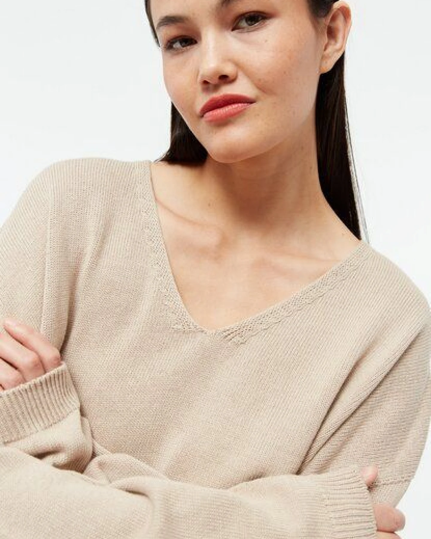 Givn Berlin Strickpullover GBLINNEA aus Bio-Baumwolle – Ansicht 2