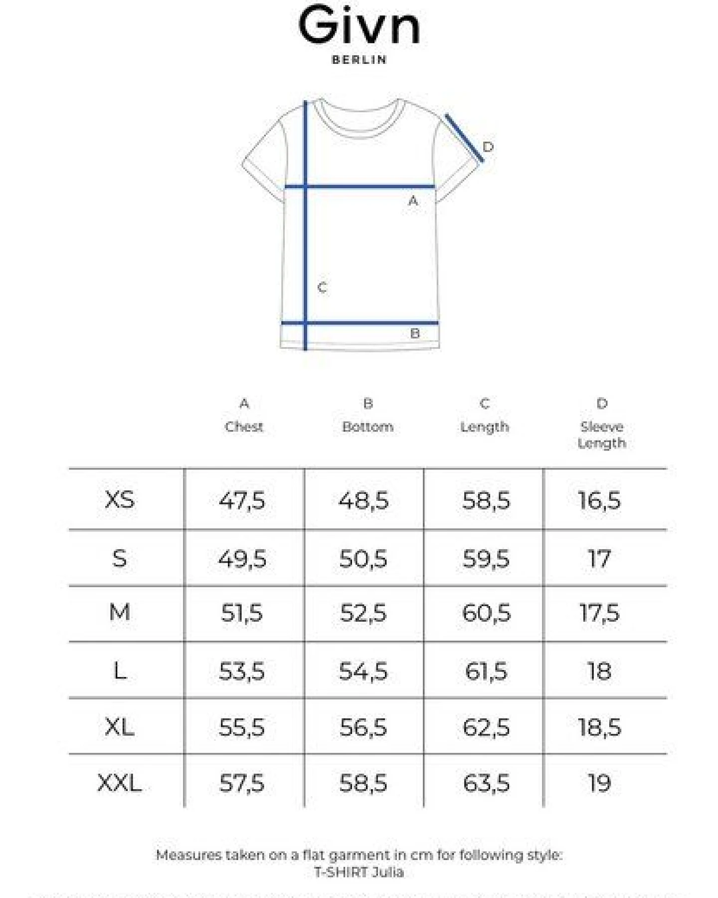Givn Berlin Gestreiftes T-Shirt GBJULIA aus Bio-Baumwolle – Ansicht 4