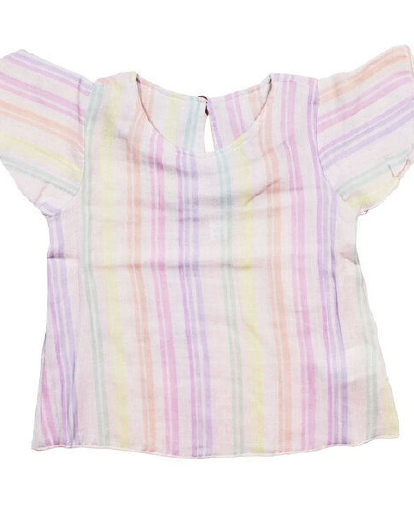 maximo Mädchen Flügelhemd Shirt Musselinstoff Bio Baumwolle – Ansicht 2