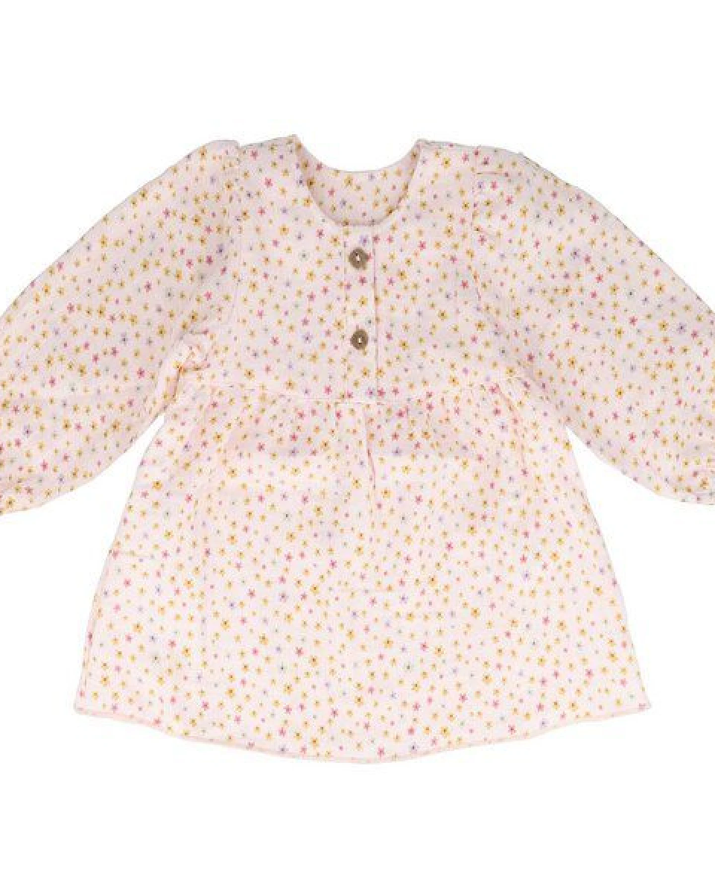 maximo Baby Bluse Langarm Bio Baumwolle Musselin – Ansicht 2