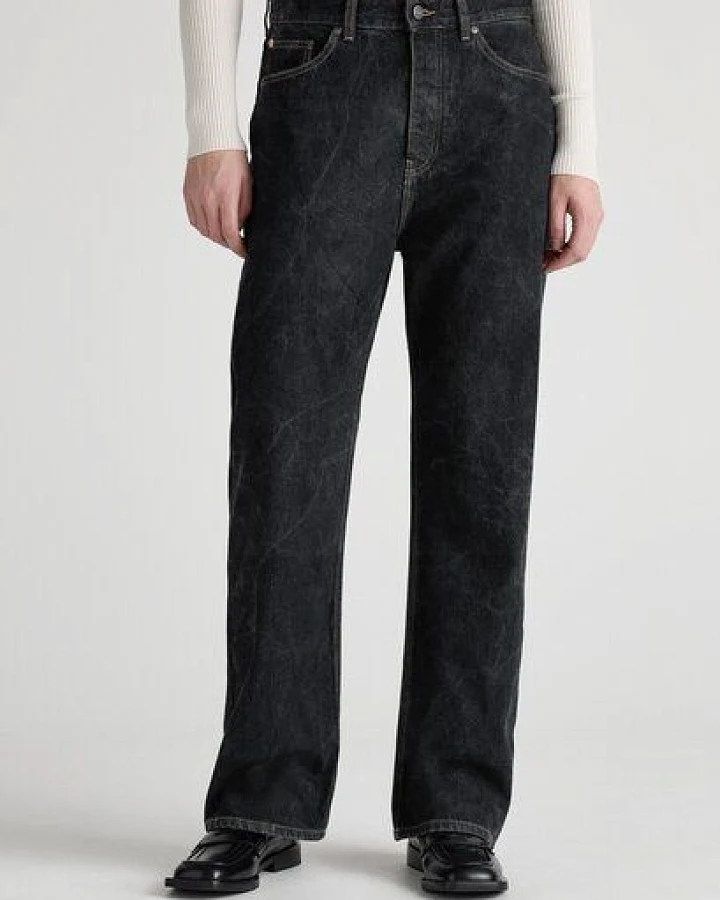 MUD Jeans Unisex Jeans "Emma Low Loose - Dry Black"