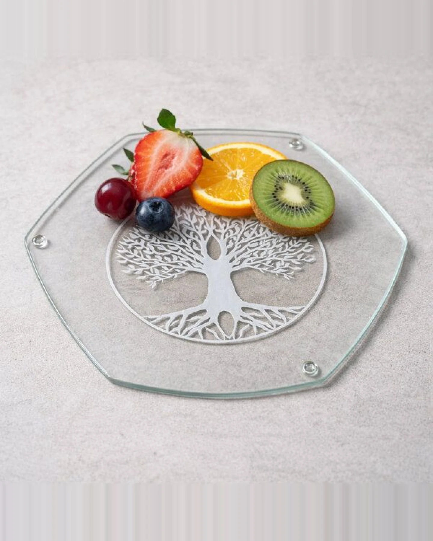 LivingDesigns Glasuntersetzer Baum des Lebens – Ansicht 2