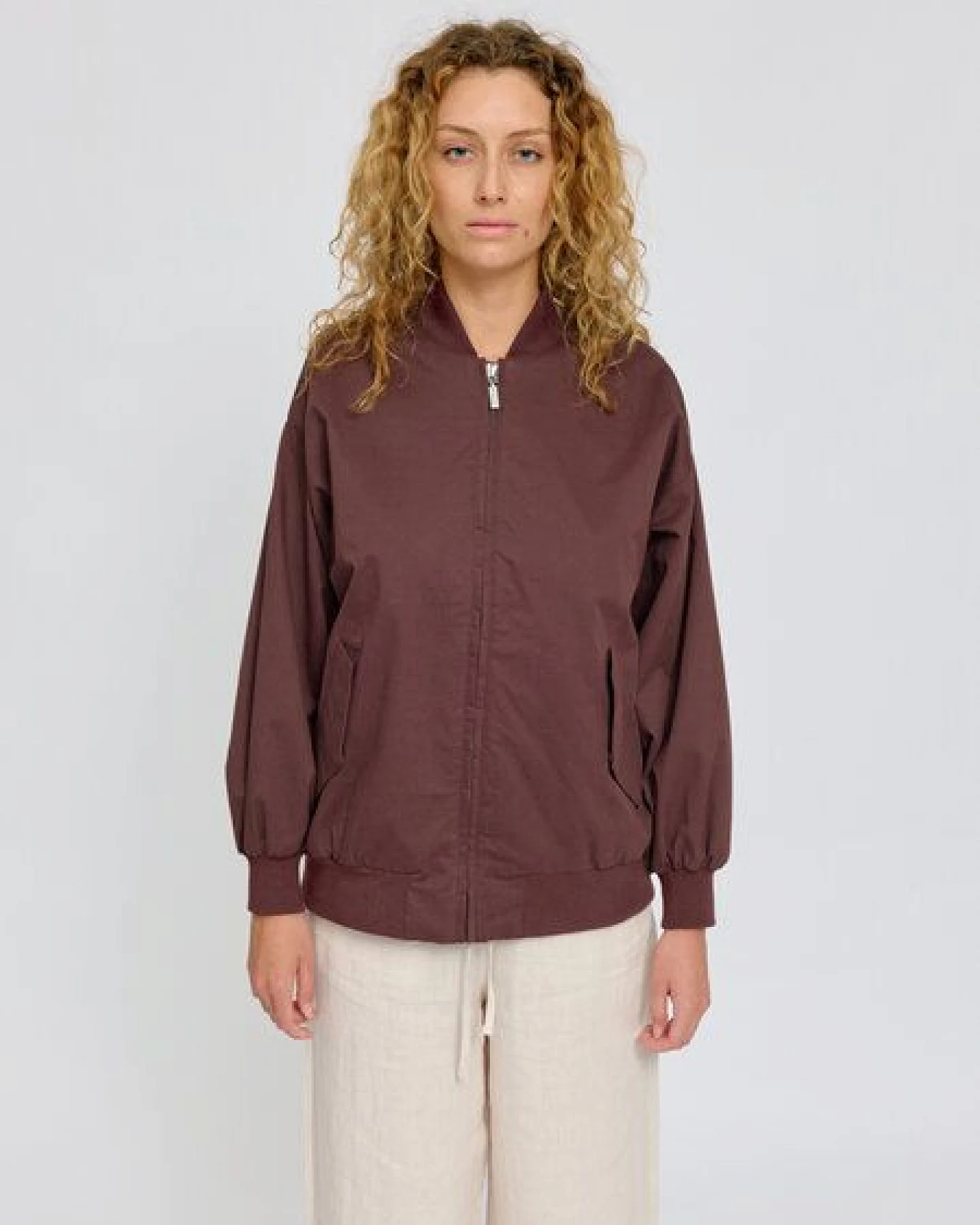 Mazine Lässiger Blouson-Klassiker aus reiner Bio-Baumwolle – Ansicht 2