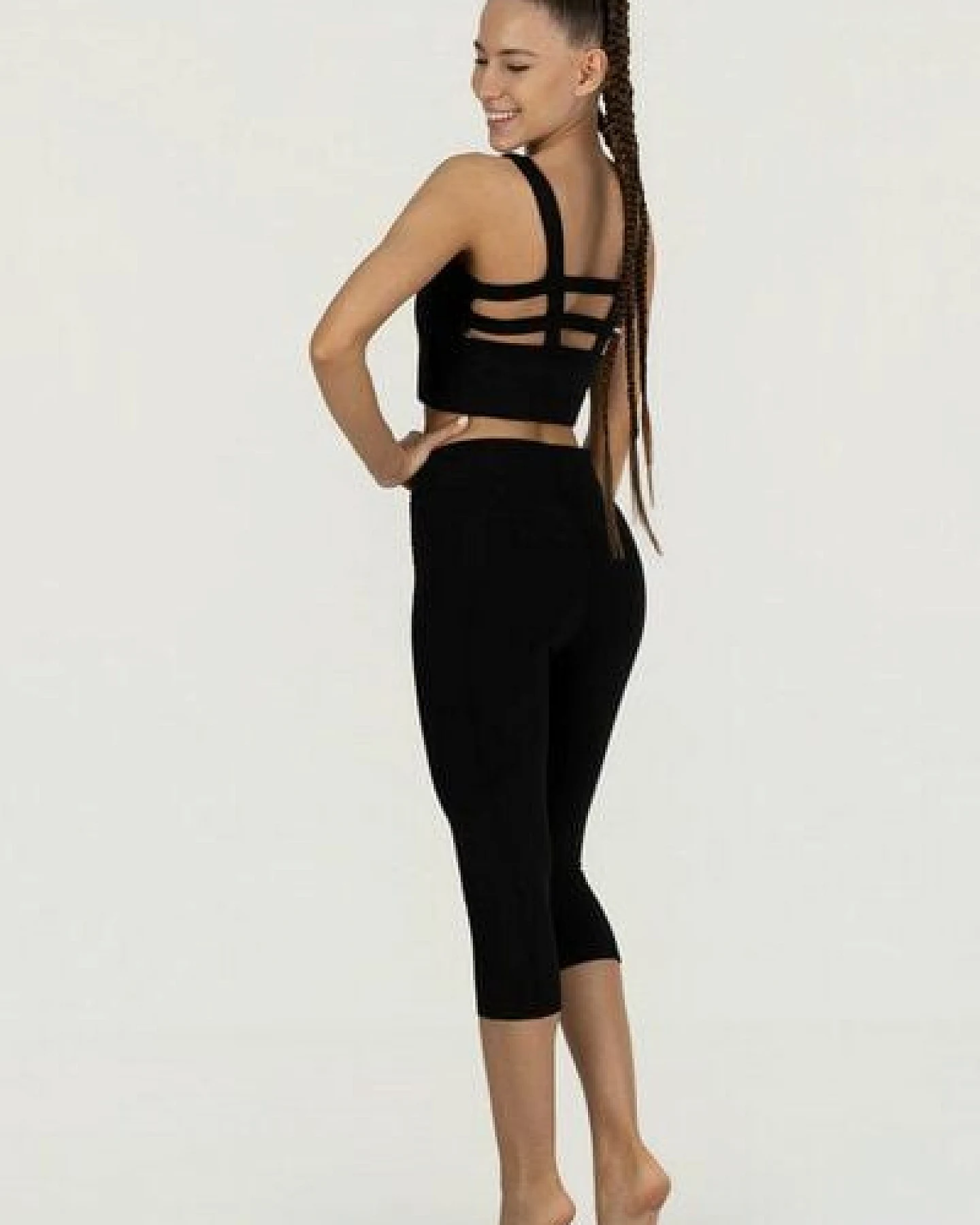 Urban Goddess Tara Yoga Capri Leggings – Ansicht 4