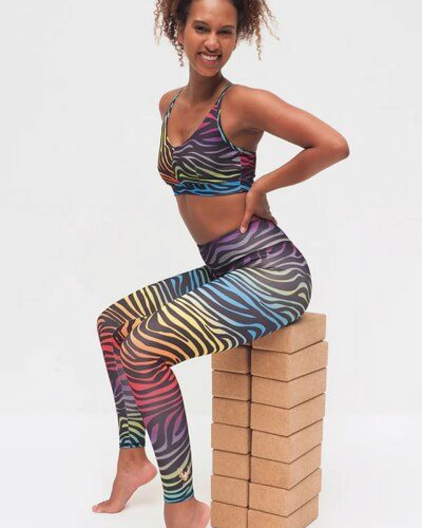 Kismet Yogastyle Ganga rainbow zebra – Ansicht 2