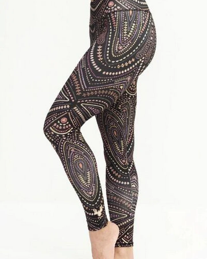 Kismet Yogastyle GANGA LEGGINGS 7/8 MANDALAY EARTH
