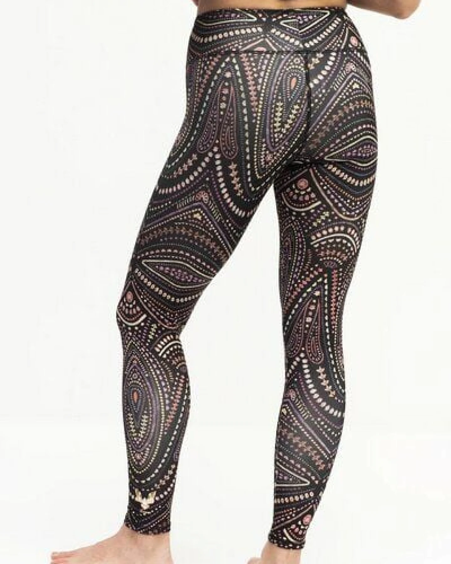 Kismet Yogastyle GANGA LEGGINGS 7/8 MANDALAY EARTH – Ansicht 4