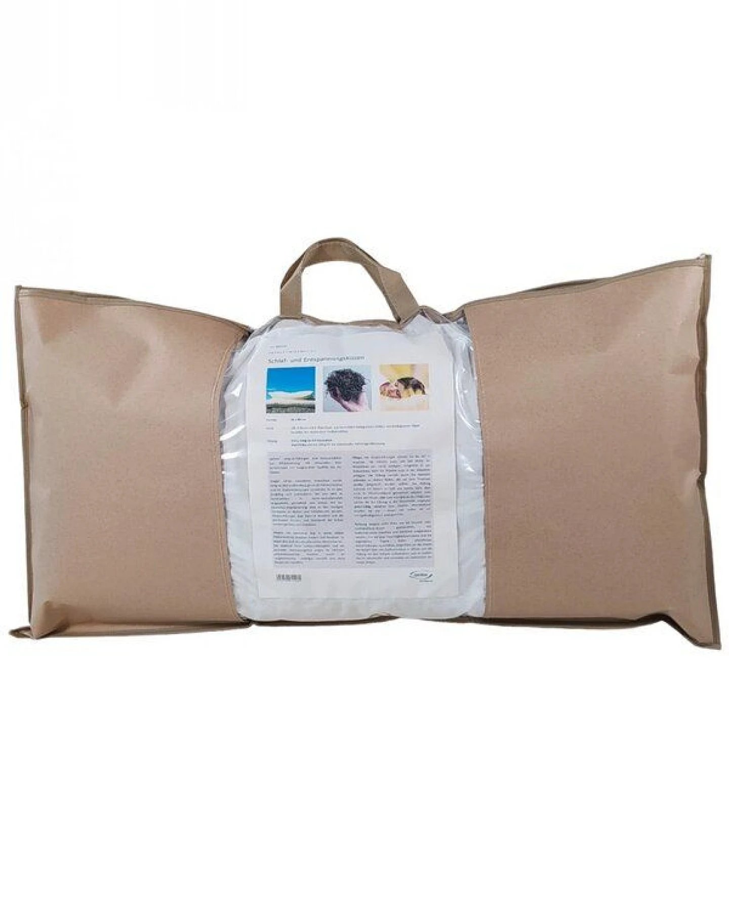 Speltex Schlaf- & Entspannungs-Kissen mit ergonomischer Liegezonen 40 x 80 cm – Ansicht 3