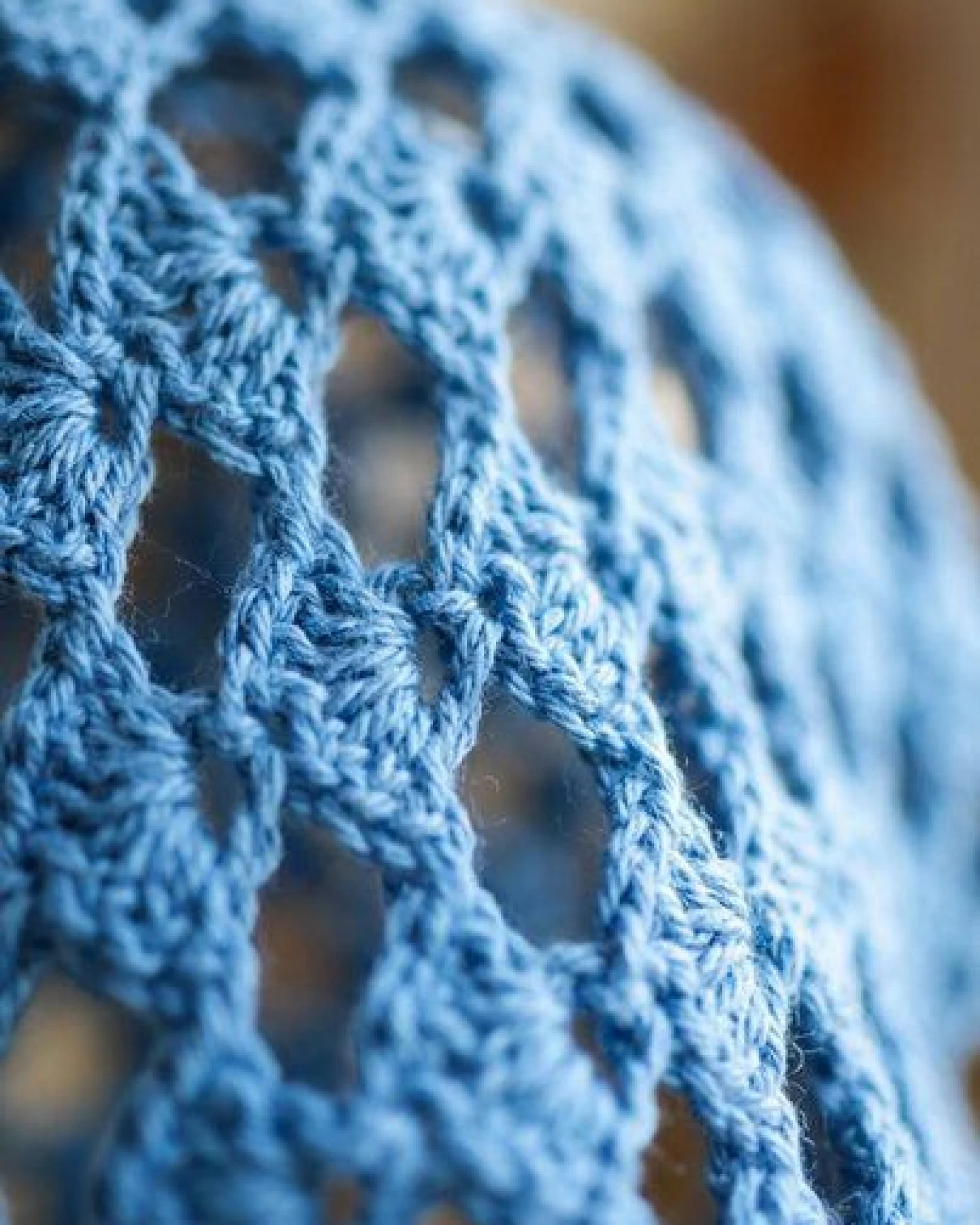 KnitToChange Handgehäkelter Crochet Bonnet aus Baumwolle – Ansicht 4