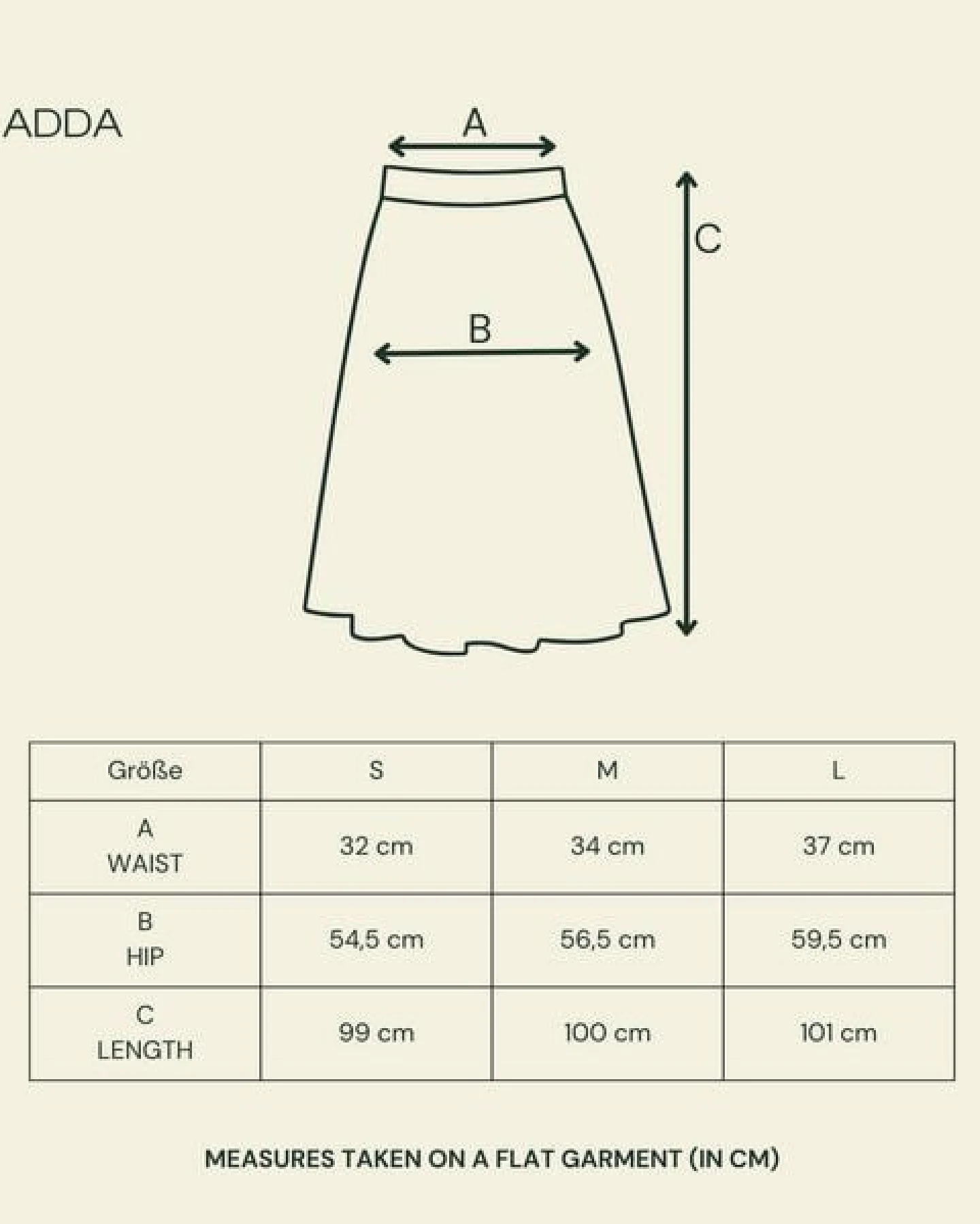 NORDLICHT Musselin Maxi Rock Adda aus 100% Bio-Baumwolle – Ansicht 4