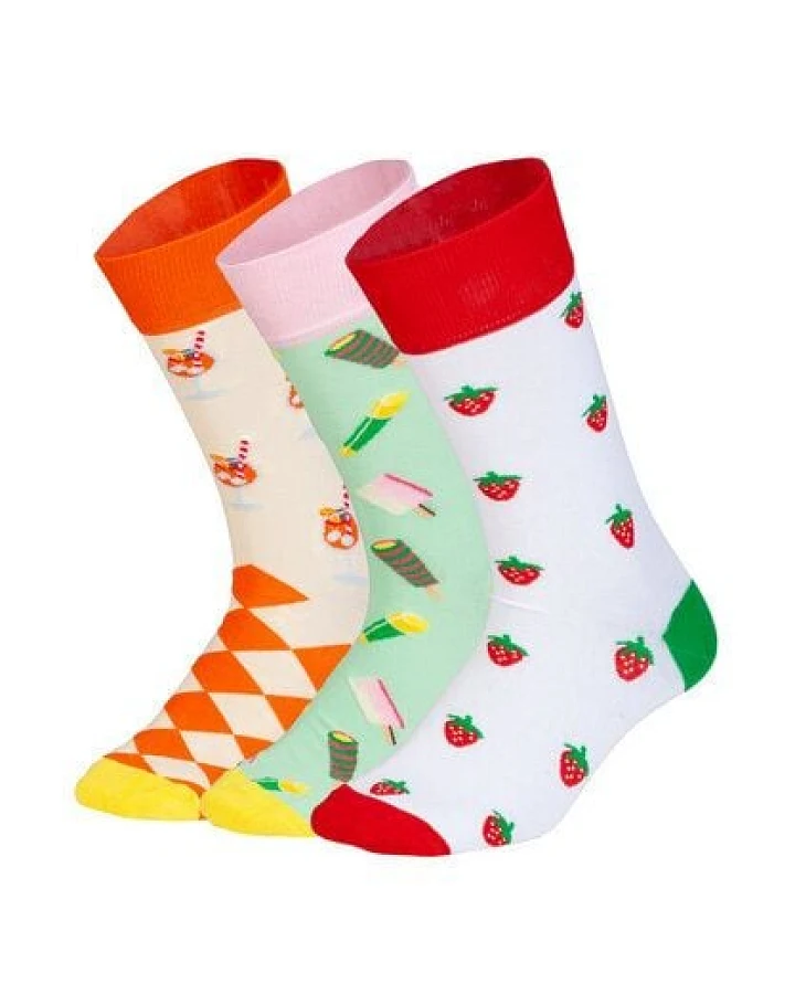 DillySocks Socken „Summer Snacks“
