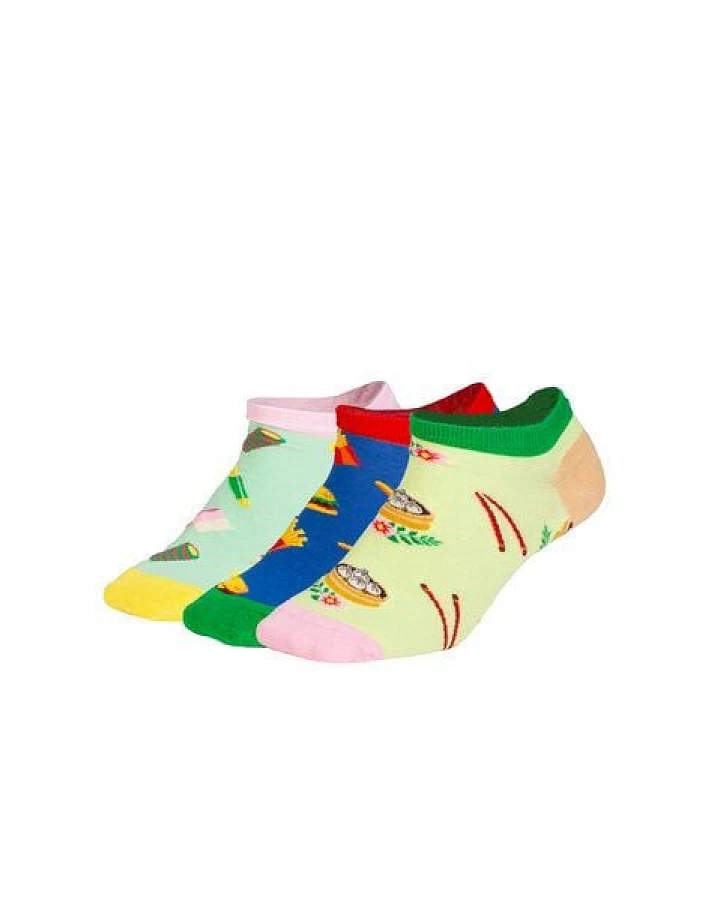 DillySocks Sneakersocken „Short Foodie Dreams“