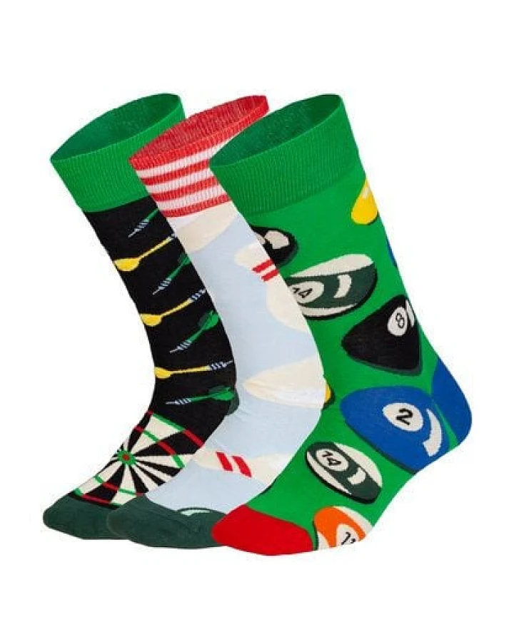 DillySocks Socken „Strike & Score (3er Box)“