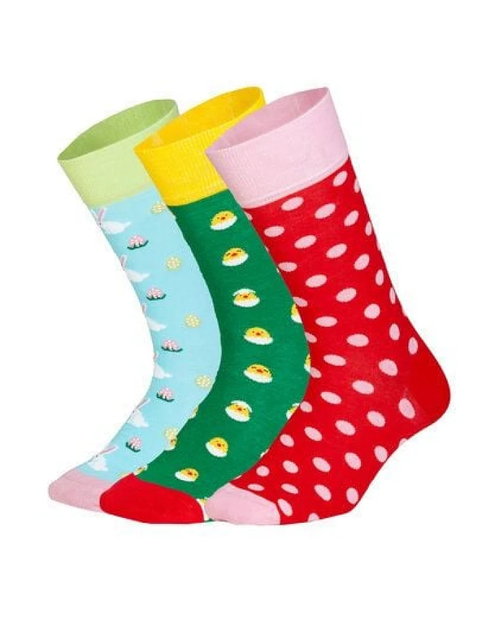DillySocks Socken „Hoppy Days (3er Box)“