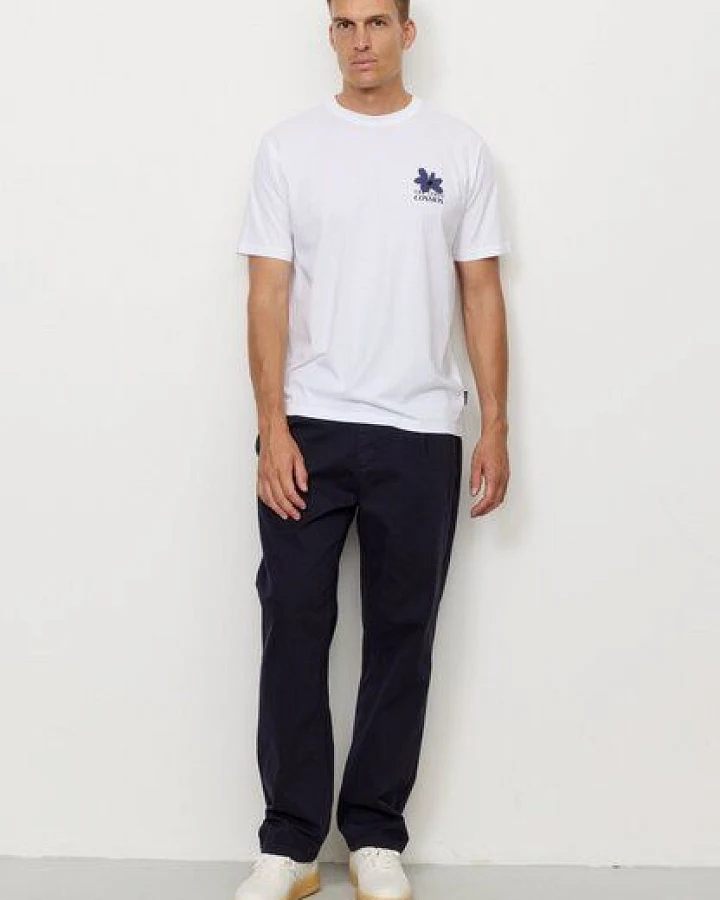 Herren Chino mit Bundfalte aus Bio-Baumwoll Mix - OAK - recolution