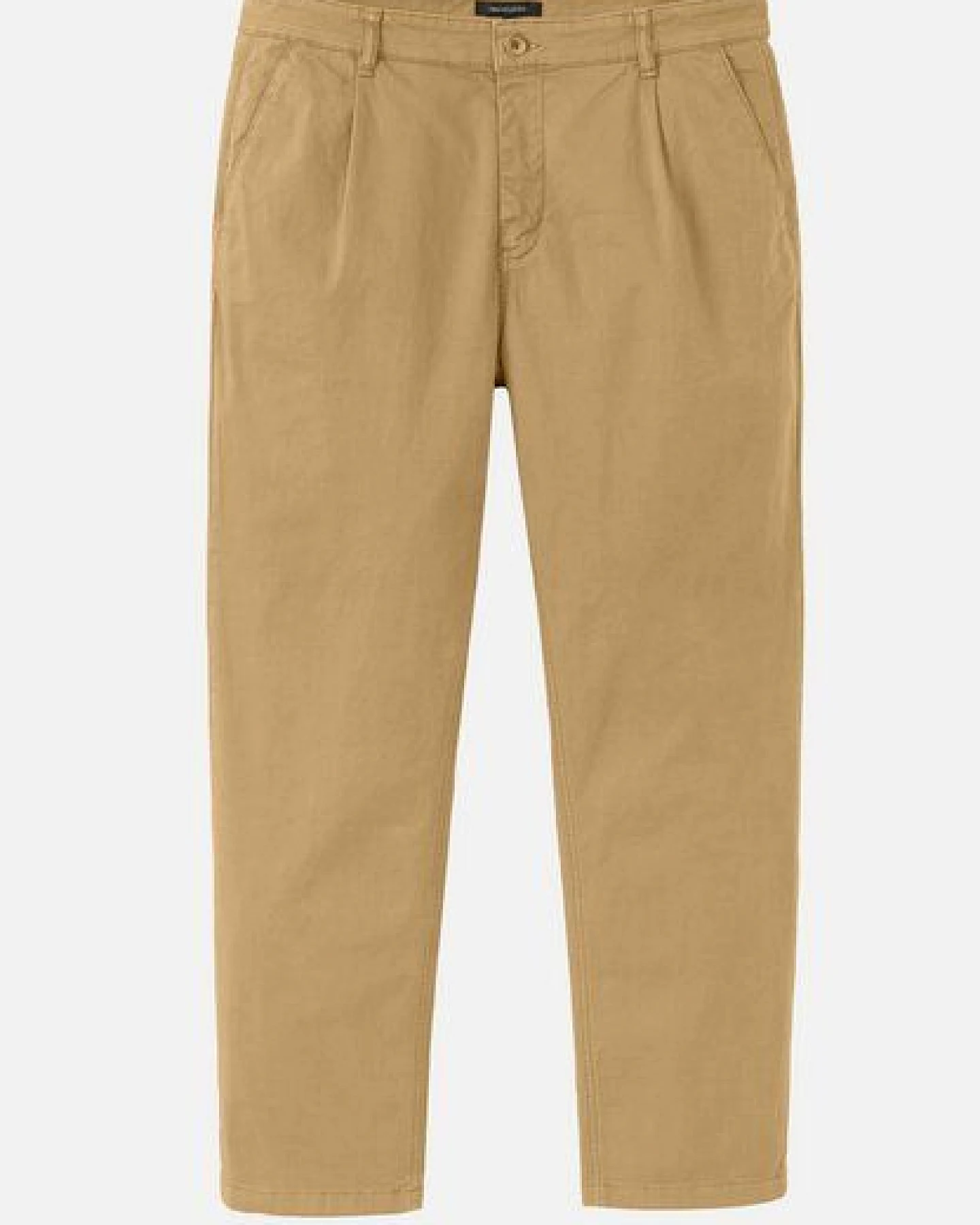 Herren Chino mit Bundfalte aus Bio-Baumwoll Mix - OAK - recolution – Ansicht 2