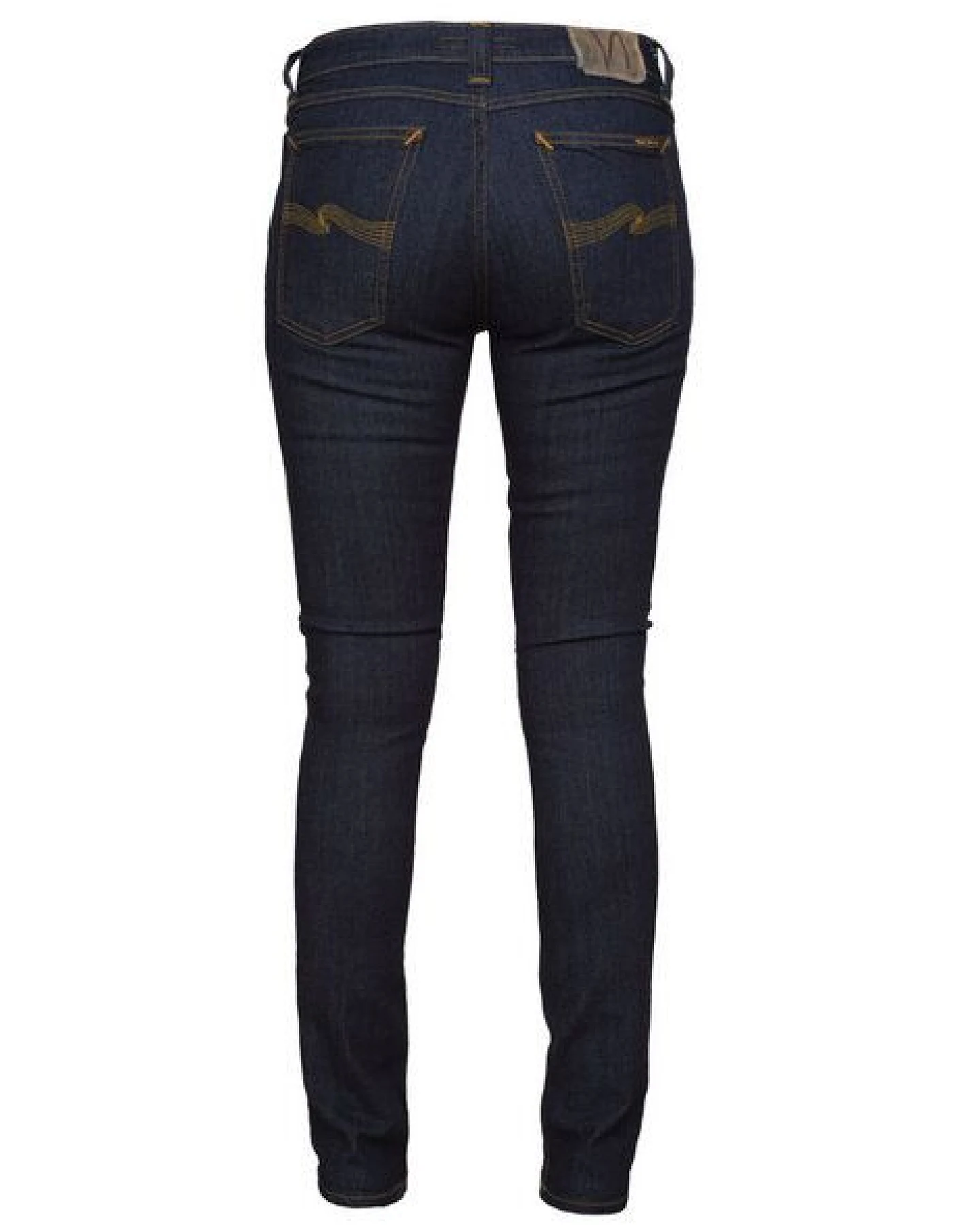 Nudie Jeans Skinny Lin Rinsed open Orange – Ansicht 2