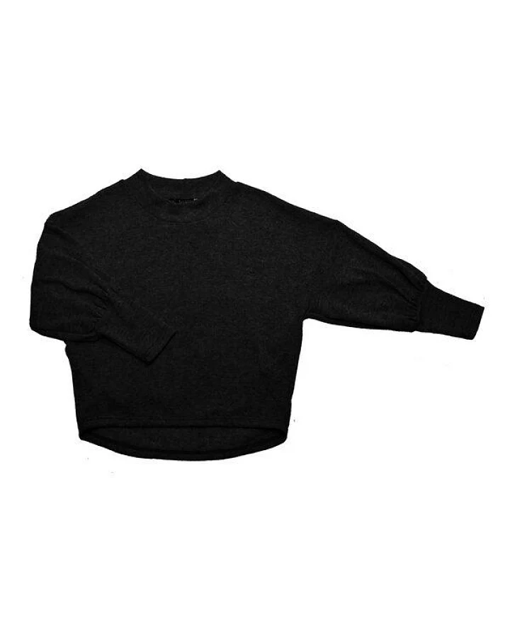 WiDDA berlin Pullover BOXI schwarz aus recycelter Wolle