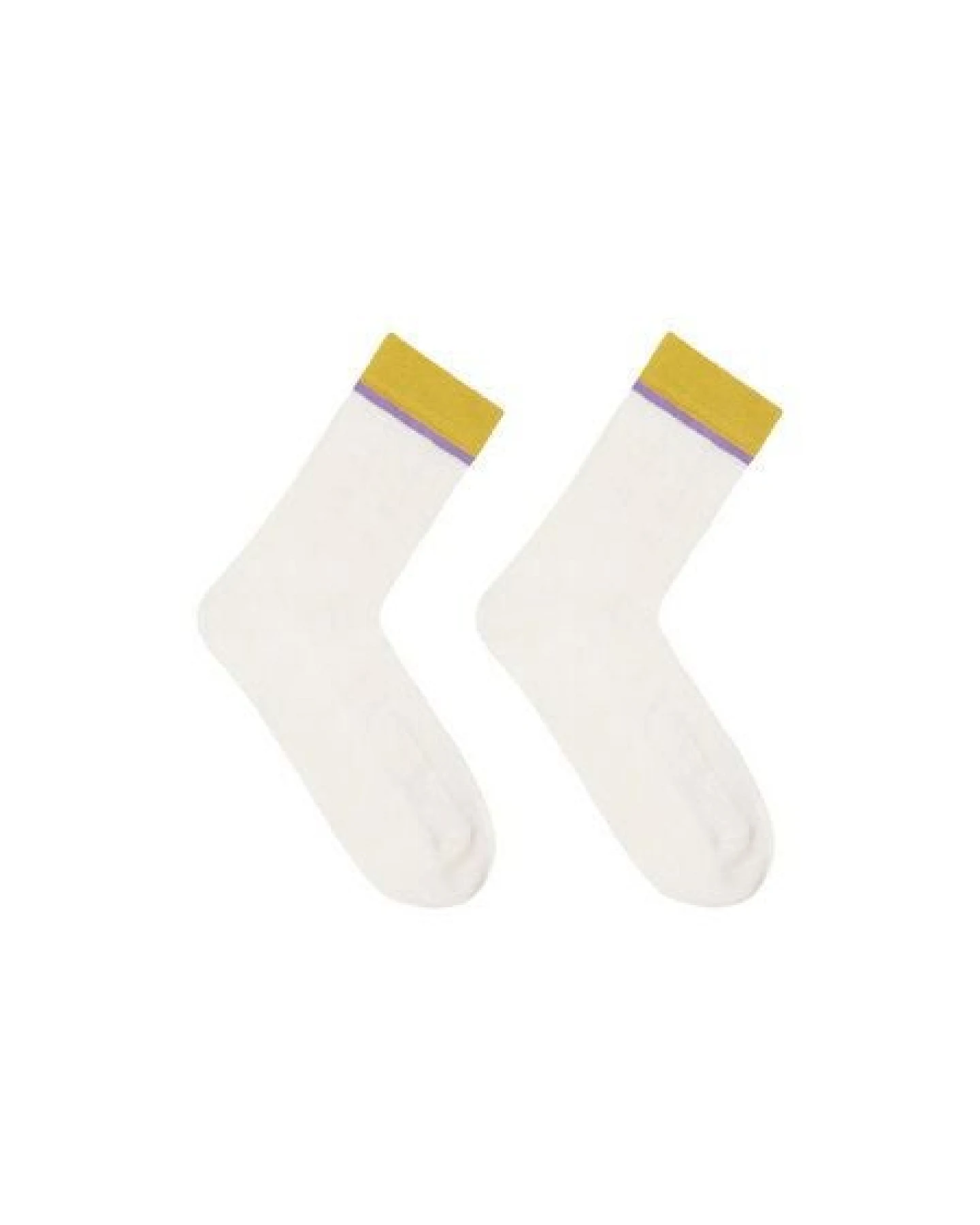 LANIUS Colourblock Socken (GOTS) aus Bio-Baumwolle – Ansicht 3
