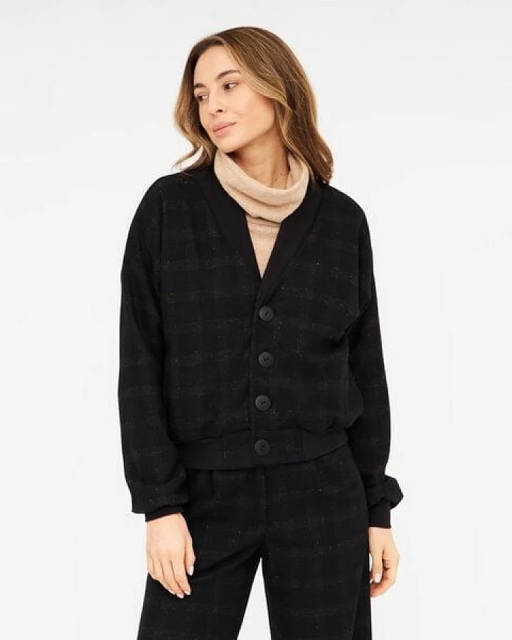 WiDDA berlin Karierte College-Jacke CHEKA