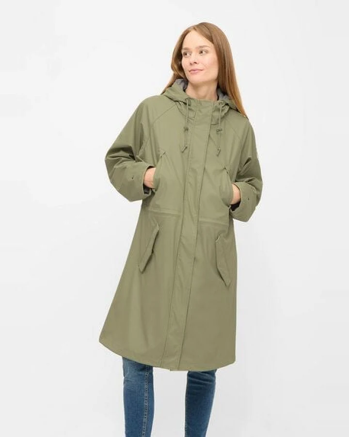 derbe Regenmantel „W-01-pu-friesetildabyoxford“