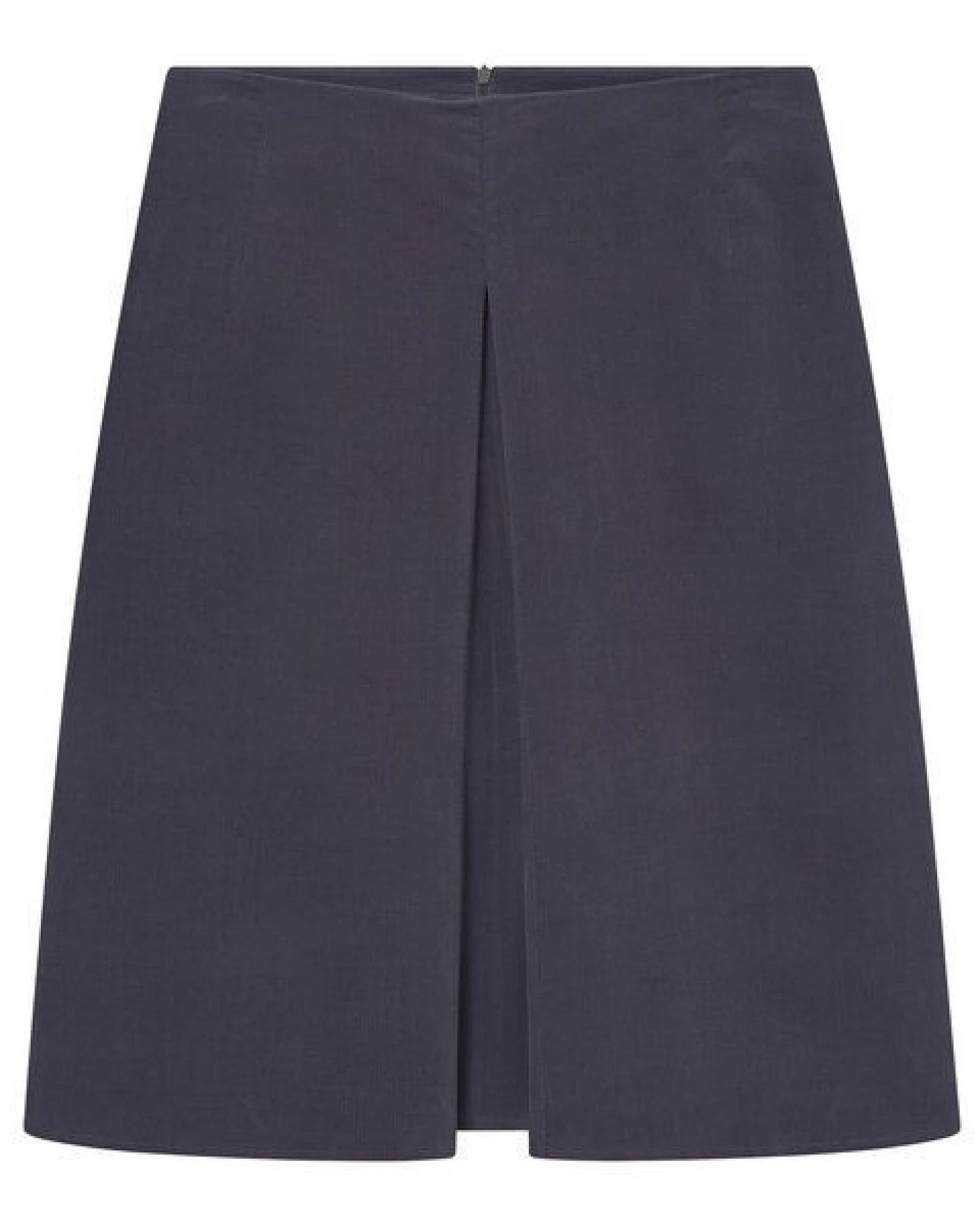 WiDDA berlin Cordrock PLEAT Grau aus Feincord – Ansicht 3