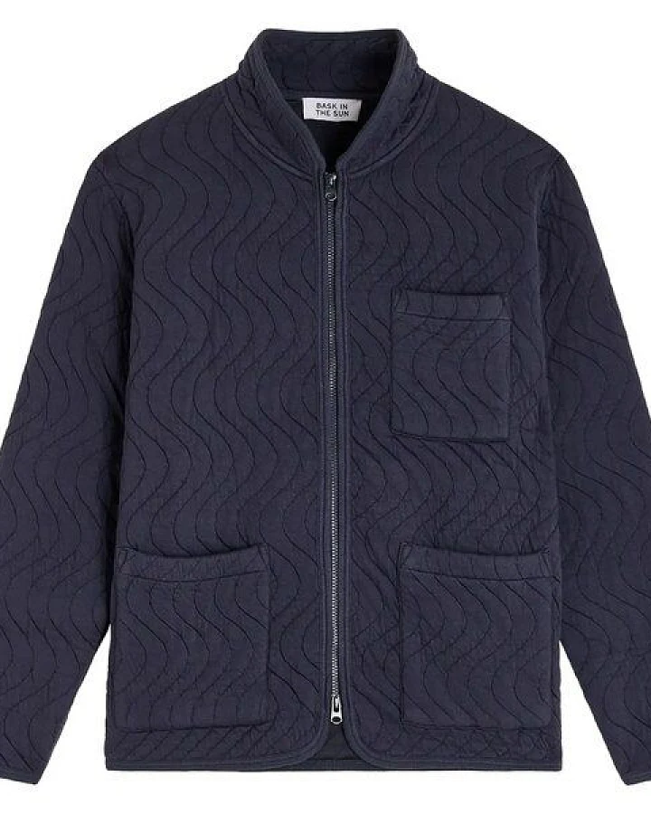 BASK IN THE SUN YUMA Jacket - wattiert - Biobaumwolle - Navy