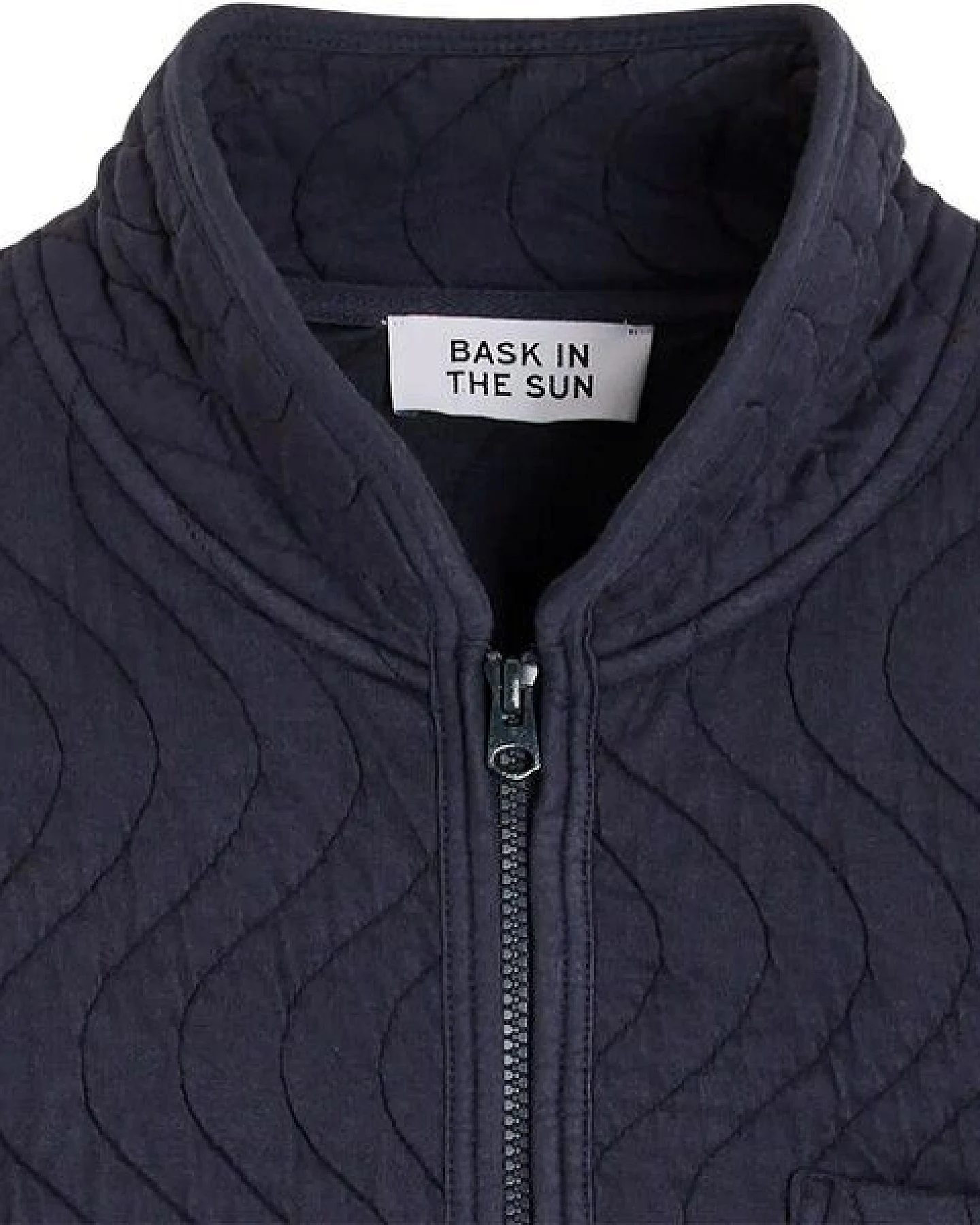 BASK IN THE SUN YUMA Jacket - wattiert - Biobaumwolle - Navy – Ansicht 2