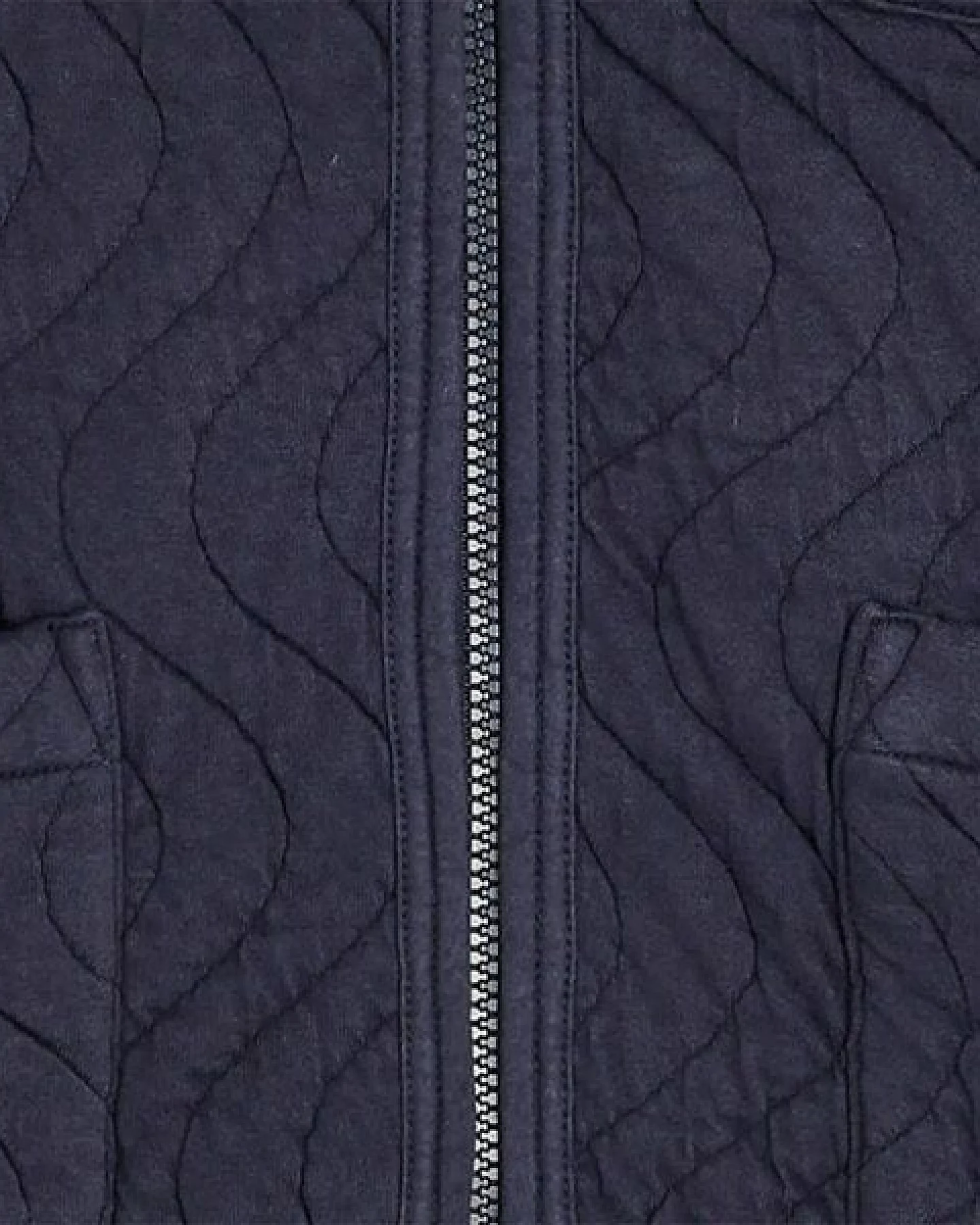 BASK IN THE SUN YUMA Jacket - wattiert - Biobaumwolle - Navy – Ansicht 3
