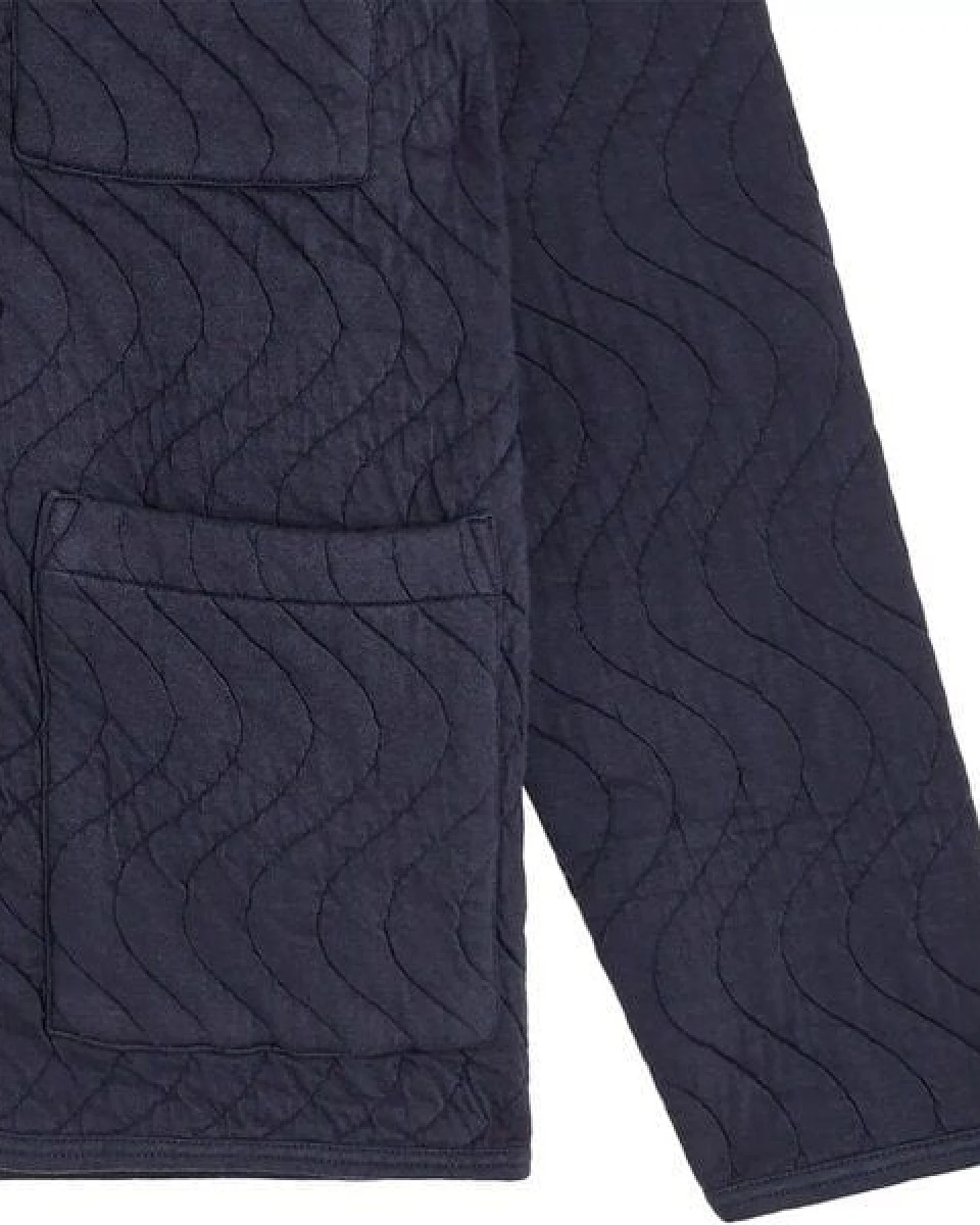 BASK IN THE SUN YUMA Jacket - wattiert - Biobaumwolle - Navy – Ansicht 4