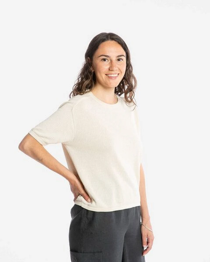 Matona Gestricktes T-Shirt