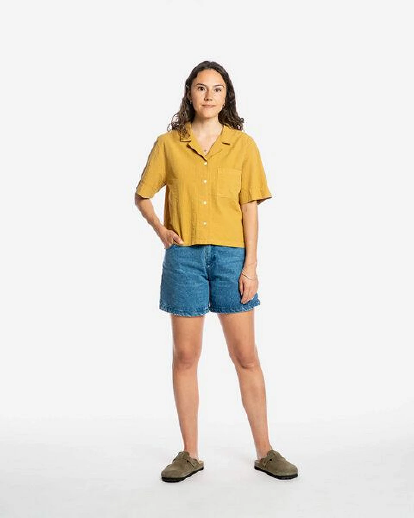 Matona Kurzärmelige Bluse – Ansicht 3