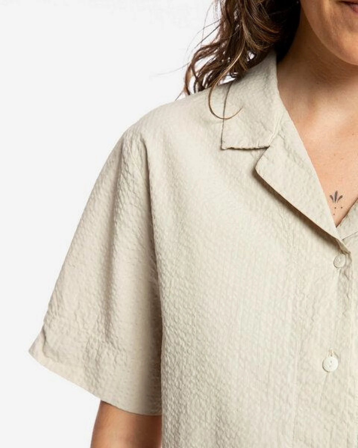 Matona Kurzärmelige Bluse – Ansicht 3