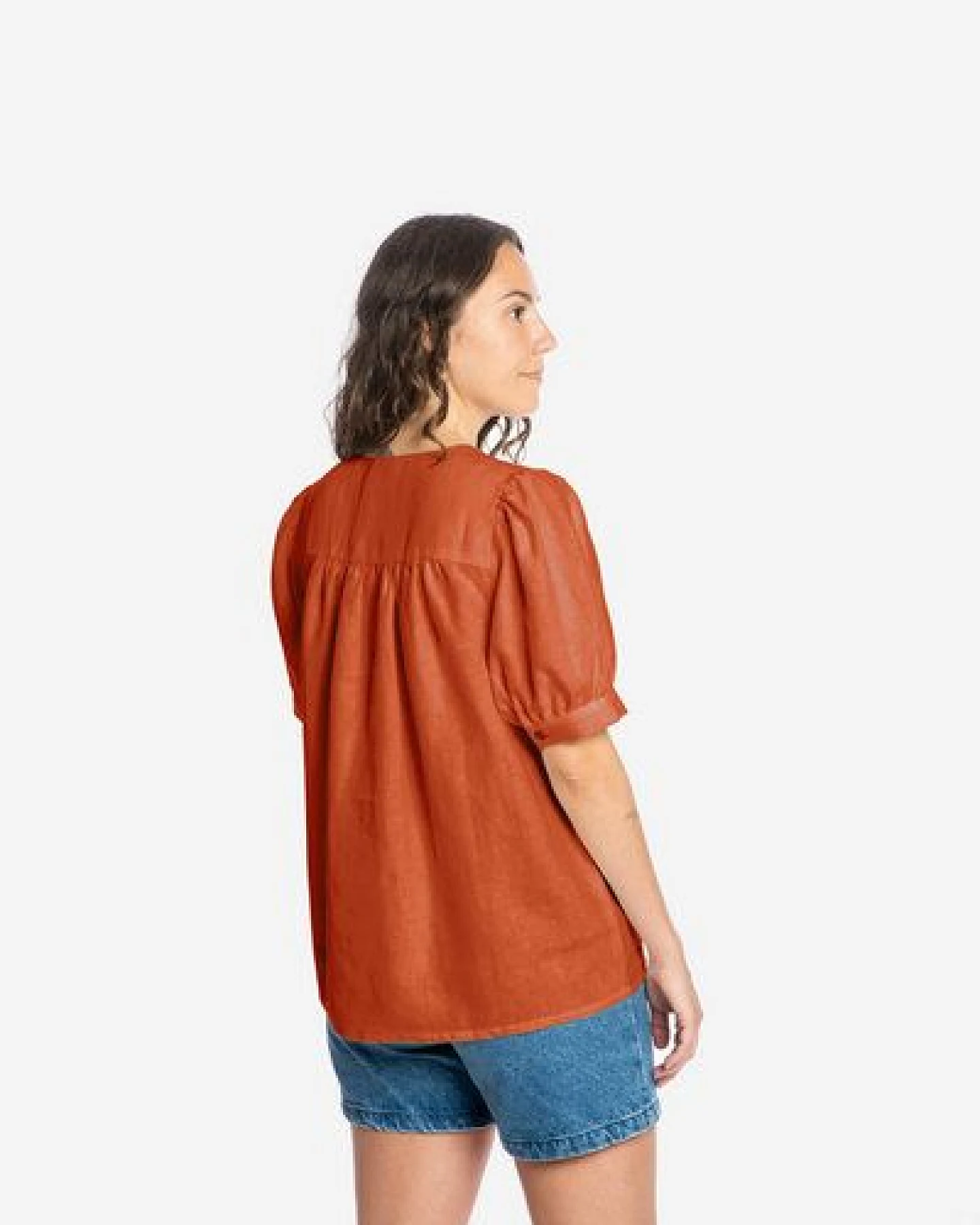 Matona Kurzärmelige Bluse – Ansicht 2