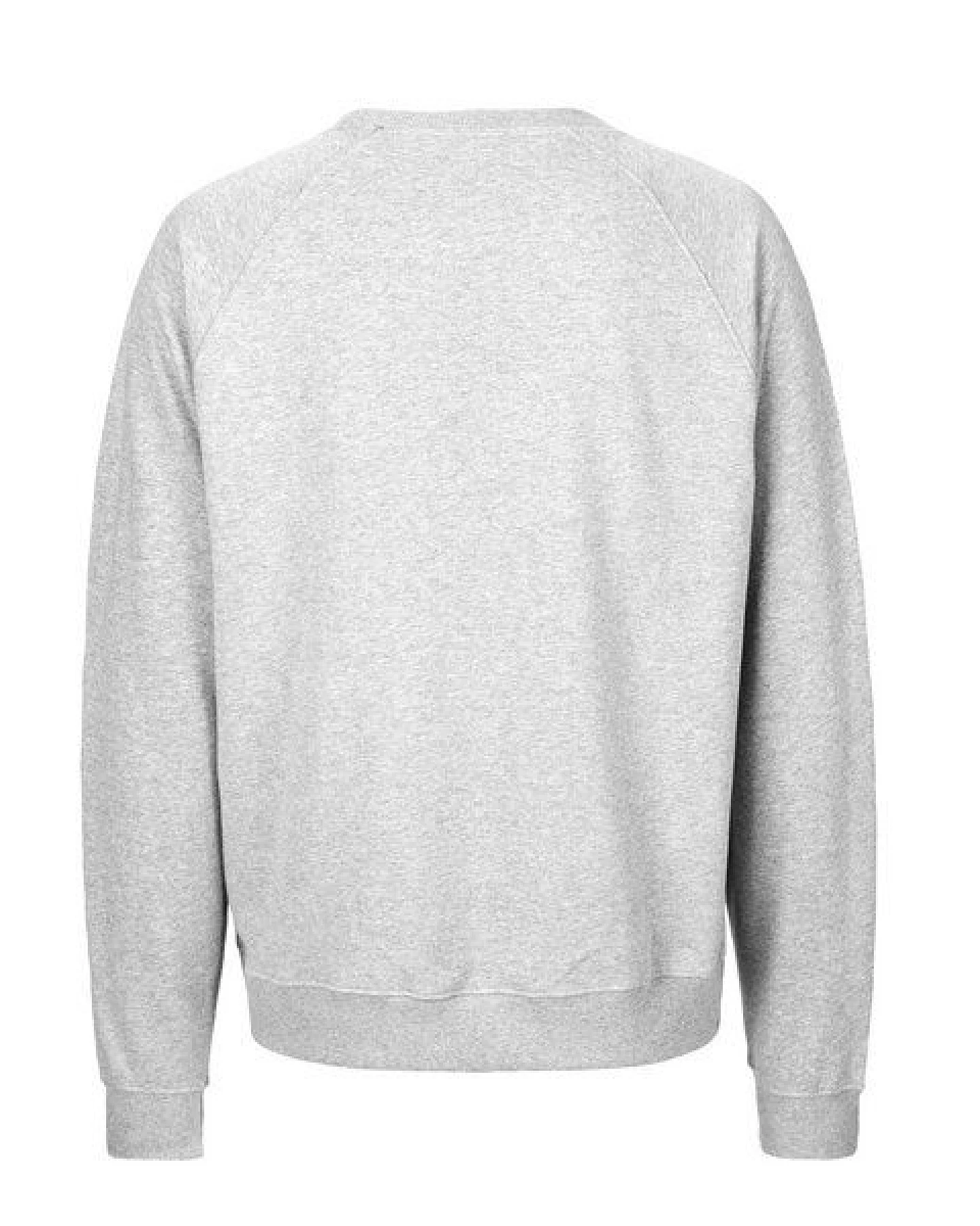 HANDGEDRUCKT "Wilde Wiese" Unisex Sweatshirt aus reiner Biobaumwolle (kbA) – Ansicht 3