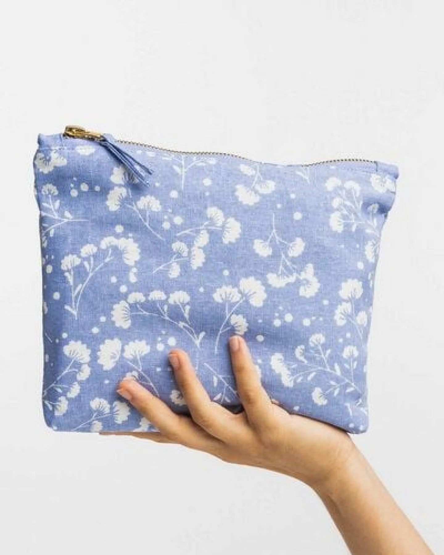 TRANQUILLO Kosemetiktasche aus Biobaumwolle (BAG321, BAG322, BAG323, BAG324) – Ansicht 4