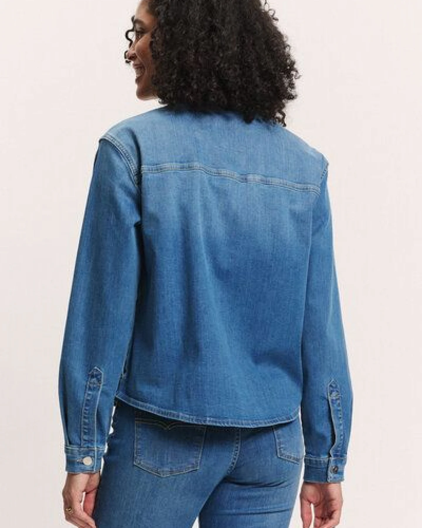 TRANQUILLO Jacke Danaa aus Bio-Baumwolle (1450001) – Ansicht 3