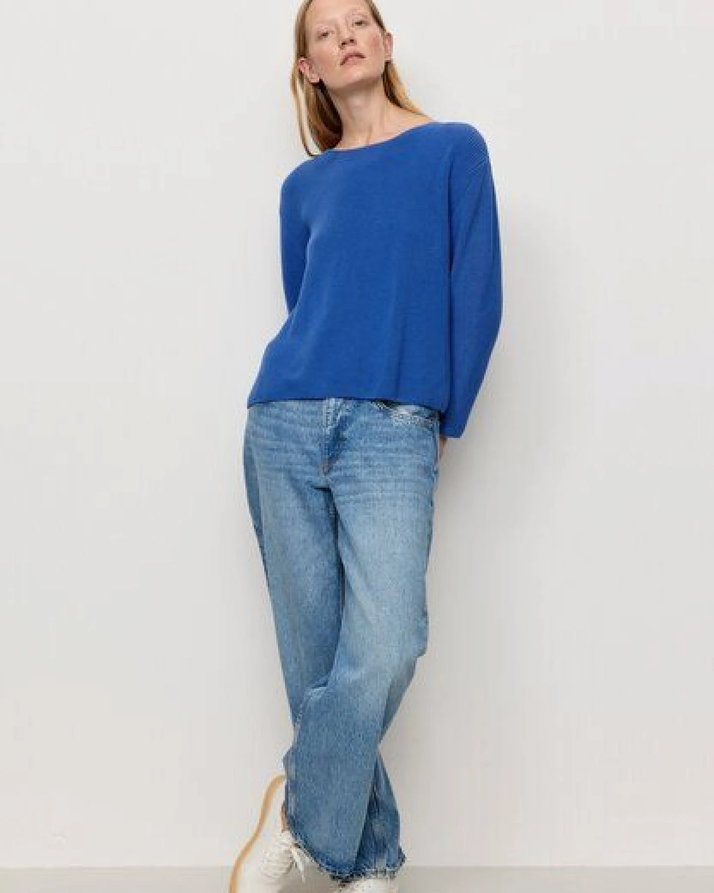 Damen Strickpullover aus Bio-Baumwolle - VIOLA - recolution – Ansicht 3