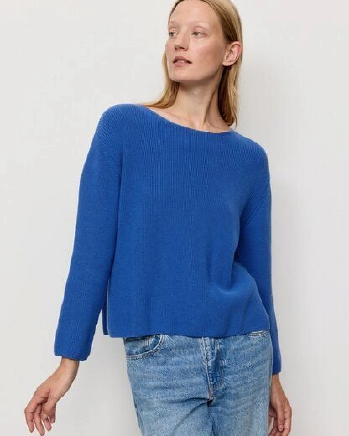 Damen Strickpullover aus Bio-Baumwolle - VIOLA - recolution – Ansicht 4