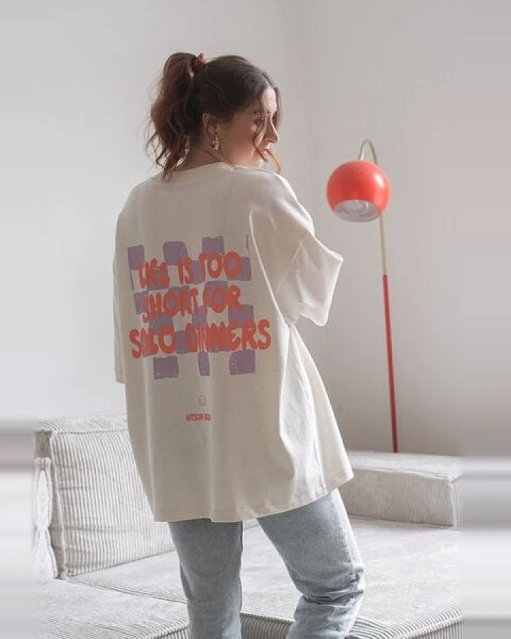 LITSCHI DESIGNS SOLO DINNERS SHIRT