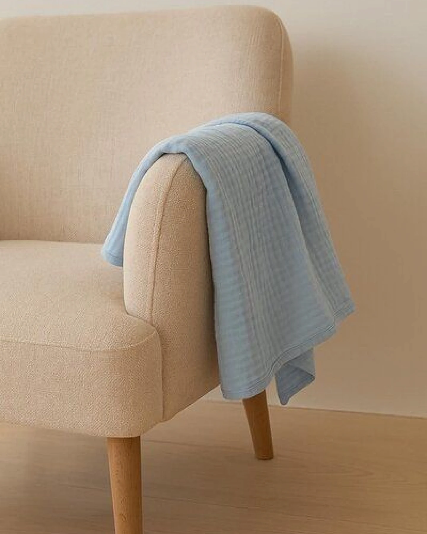Sandiik Musselin Plaid Soft Curve 120x180cm – Ansicht 4