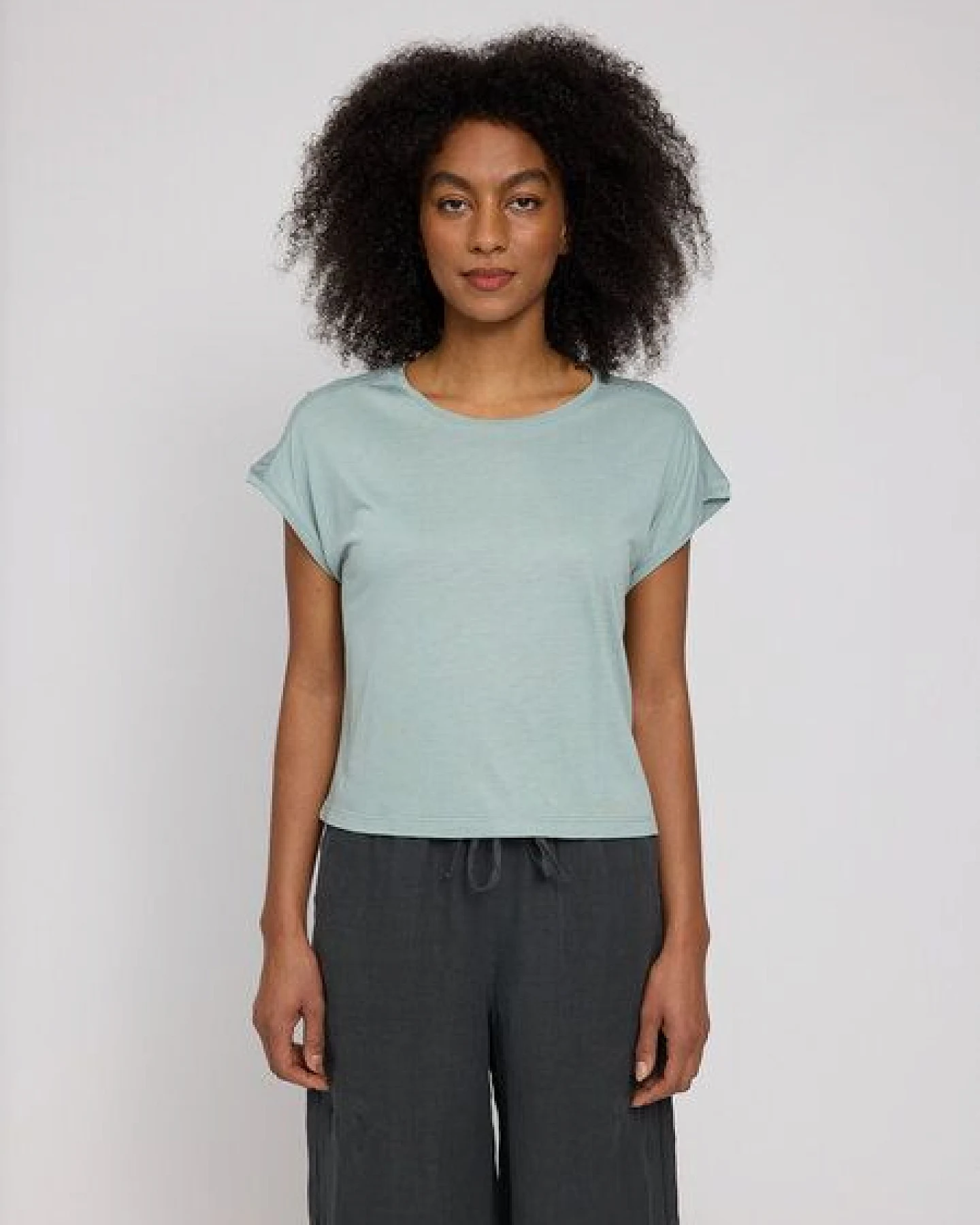 Mazine Crop-Top aus Ecovero – Ansicht 2