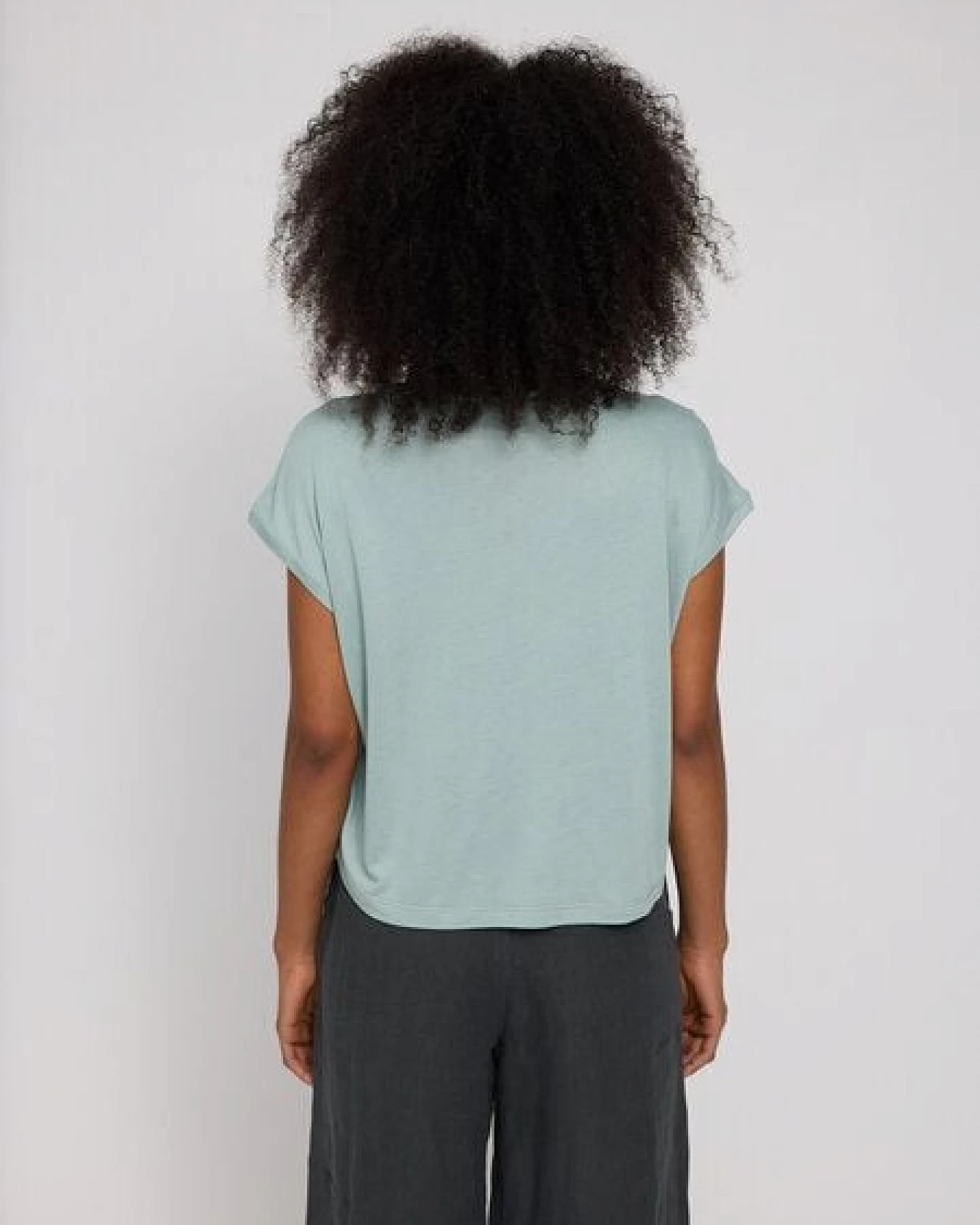 Mazine Crop-Top aus Ecovero – Ansicht 3